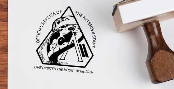 From the Workshop to the Moon: How Simply Stamps Built a Custom Stamp for the Artemis II Mission