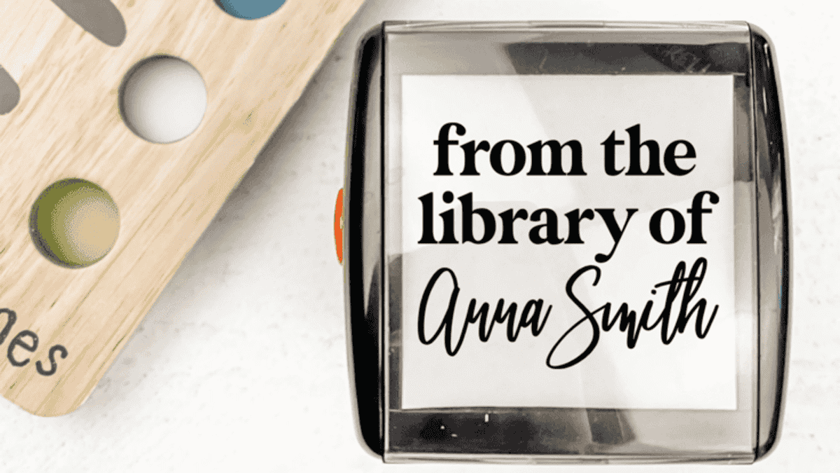 Stamp of the Week: Library Book Stamps