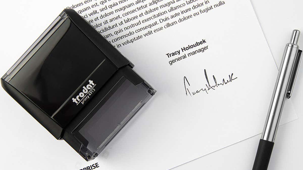 Is Your Signature Stamp Legal?