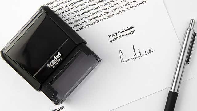 Is Your Signature Stamp Legal?