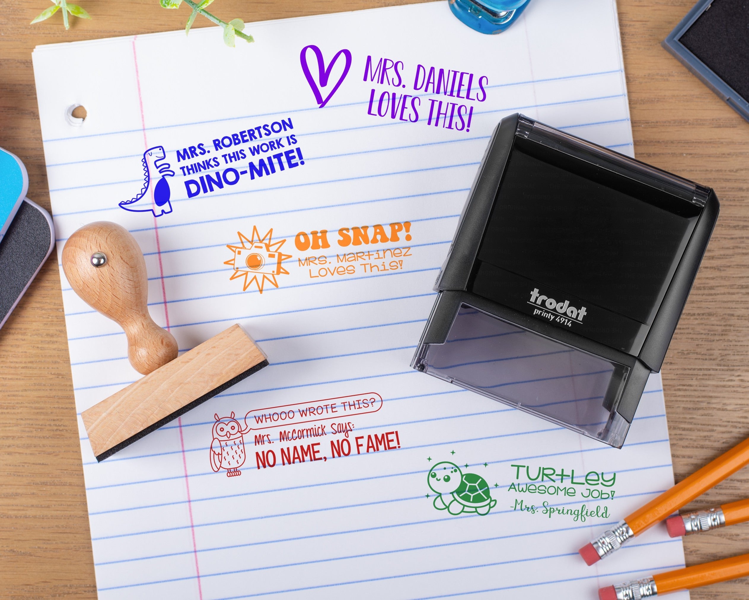 All Teacher Stamps