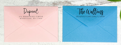 Custom Return Address Stamps