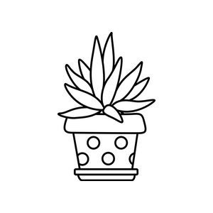 Houseplant and succulent craft stamps