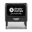 Image of Custom self-inking stamp body against a transparent background