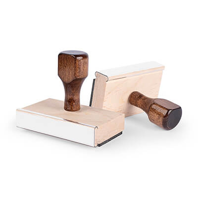 3 Inch Logo Stamp