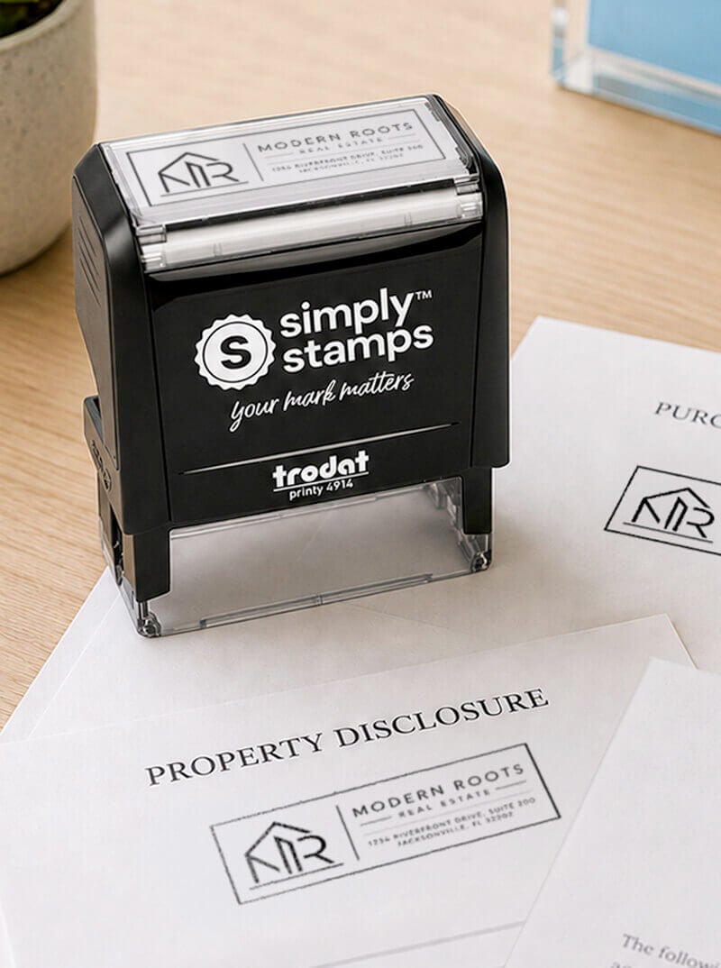 Self Inking Logo Stamps