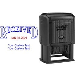 Received Custom Date Stamp